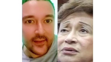  الدكتورة نوال الدجوي وحفيدها عمرو