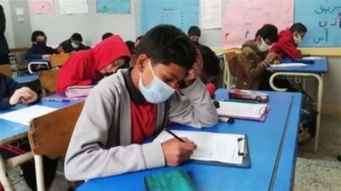 طلاب الصف السادس الابتدائي