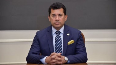 وزير الرياضة أشرف صبحي