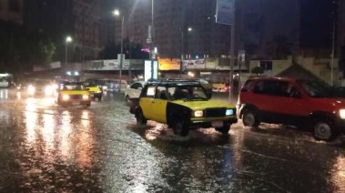 أمطار في الإسكندرية- أرشيفية