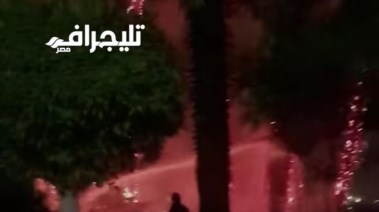 جانب من الحريق 