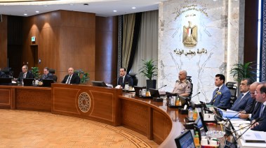جانب من اجتماع  مجلس الوزراء 