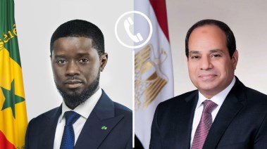 الرئيس عبد الفتاح السيسي، والرئيس السنغالي باسيرو فايي