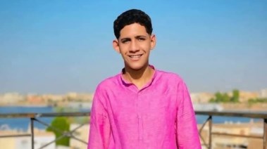 الشاب عمر قناوي الذي تم انتشاله بعد 6 أيام من البحث 