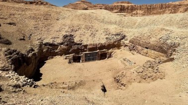 اكتشاف أثري جديد في البر الغربي بالأقصر