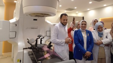 الوحدة الاشعاعية بمستشفي أورام قنا 