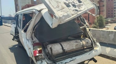 رفع آثار حادث دائري المنيب ال