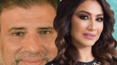 الإعلامية بسمة وهبة والمخرج خالد يوسف