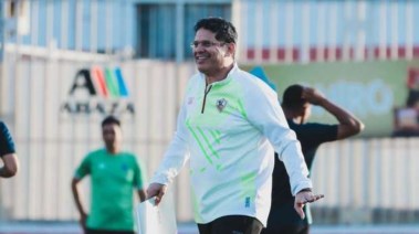 أيمن الرمادي في مران الزمالك