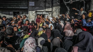 المجاعة في غزة