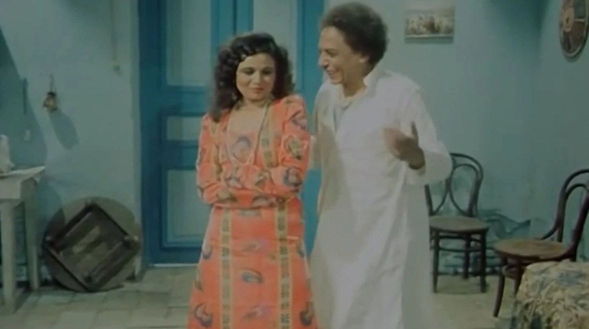 عادل إمام وإلهام شاهين عادل إمام وإلهام شاهين