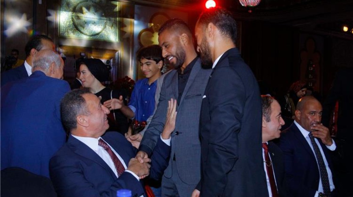حسام عاشور والخطيب حسام عاشور والخطيب