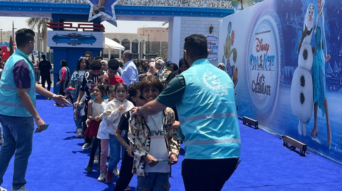 مشاركة "صناع الخير" في عروض "ديزني أون آيس" مشاركة "صناع الخير" في عروض "ديزني أون آيس"