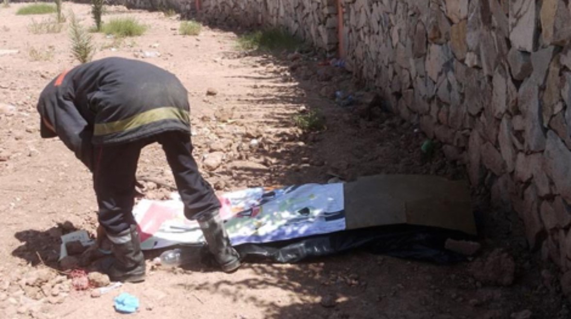 العثور على جسد شخص مجهول العثور على جسد شخص مجهول