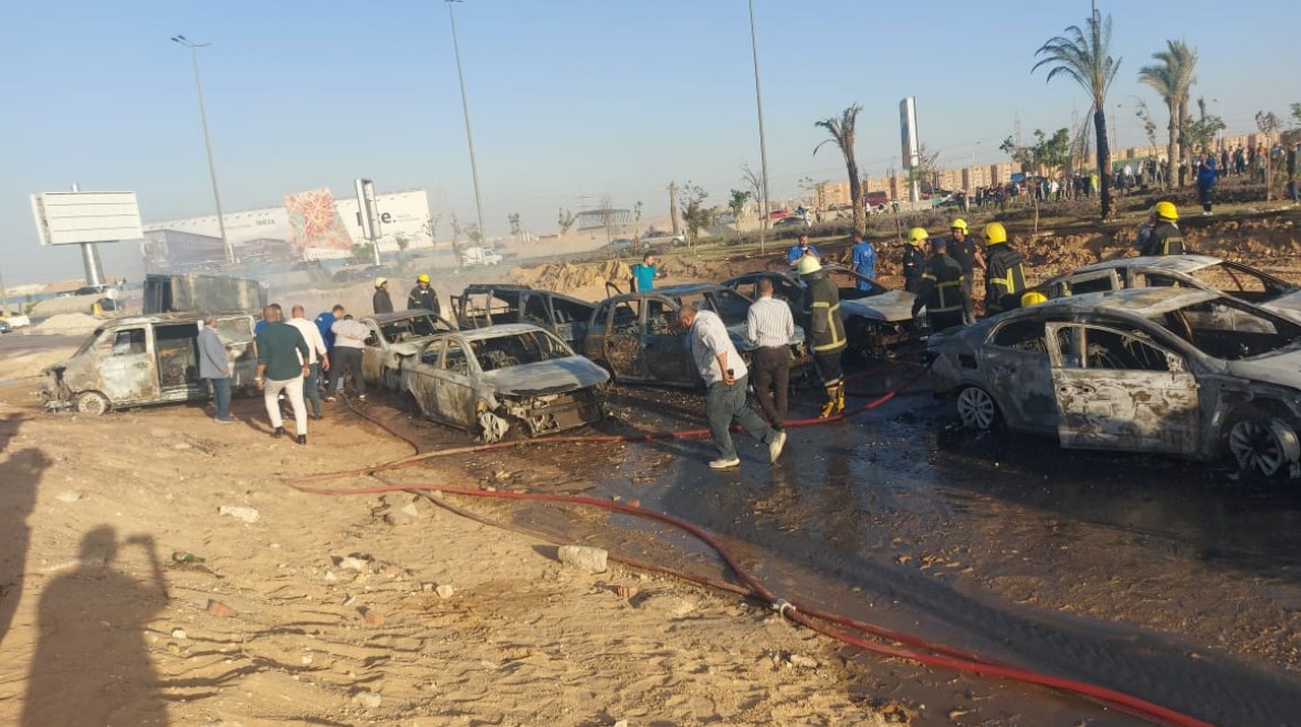 انفجار خط غاز أكتوبر انفجار خط غاز أكتوبر