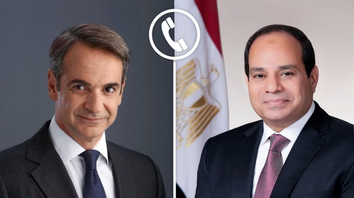 الرئيس عبد الفتاح السيسي ورئيس الوزراء اليوناني الرئيس عبد الفتاح السيسي ورئيس الوزراء اليوناني
