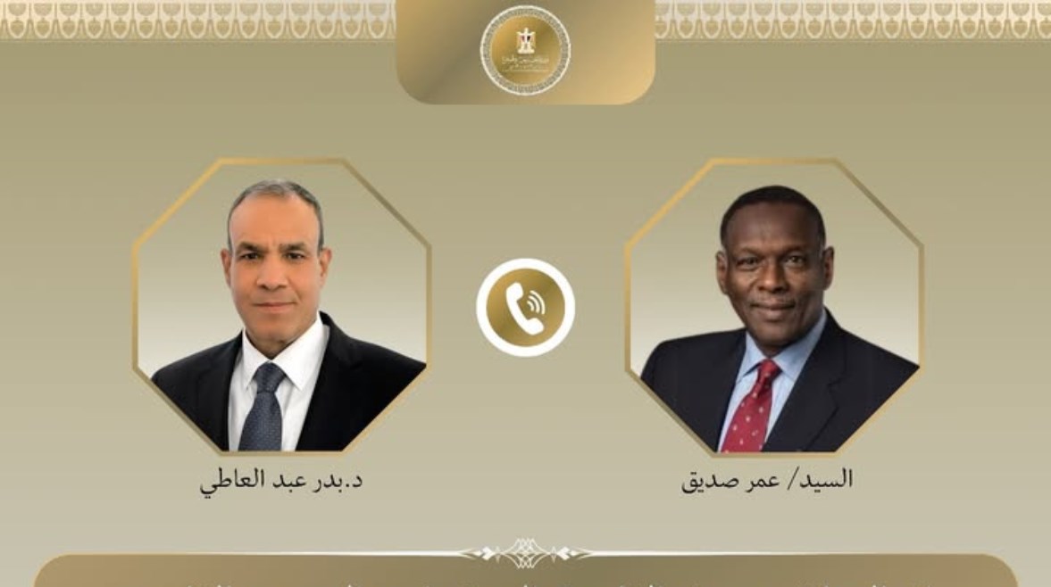 وزير الخارجية المصري ونظيره السوداني