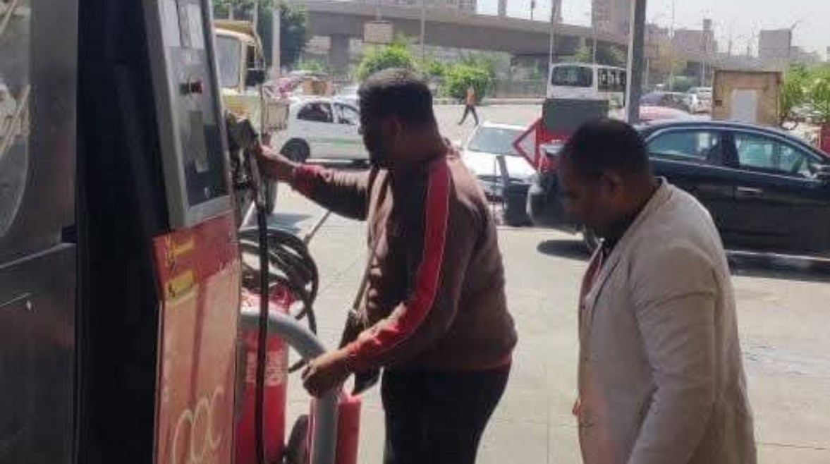 محطة بنزين بالمنيا 
