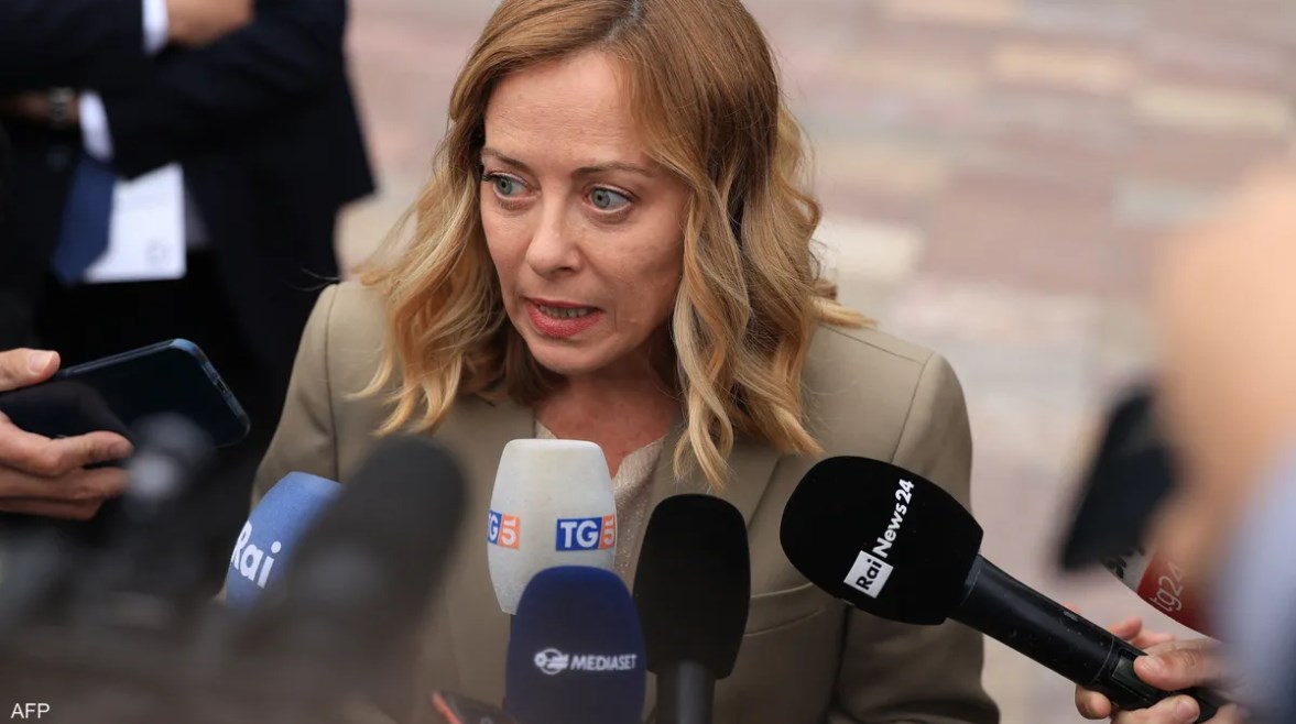 رئيسة الحكومة الإيطالية، جورجا ميلوني رئيسة الحكومة الإيطالية، جورجا ميلوني