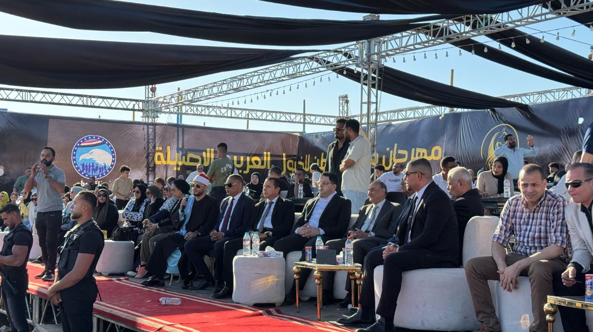 جانب من المهرجان جانب من المهرجان