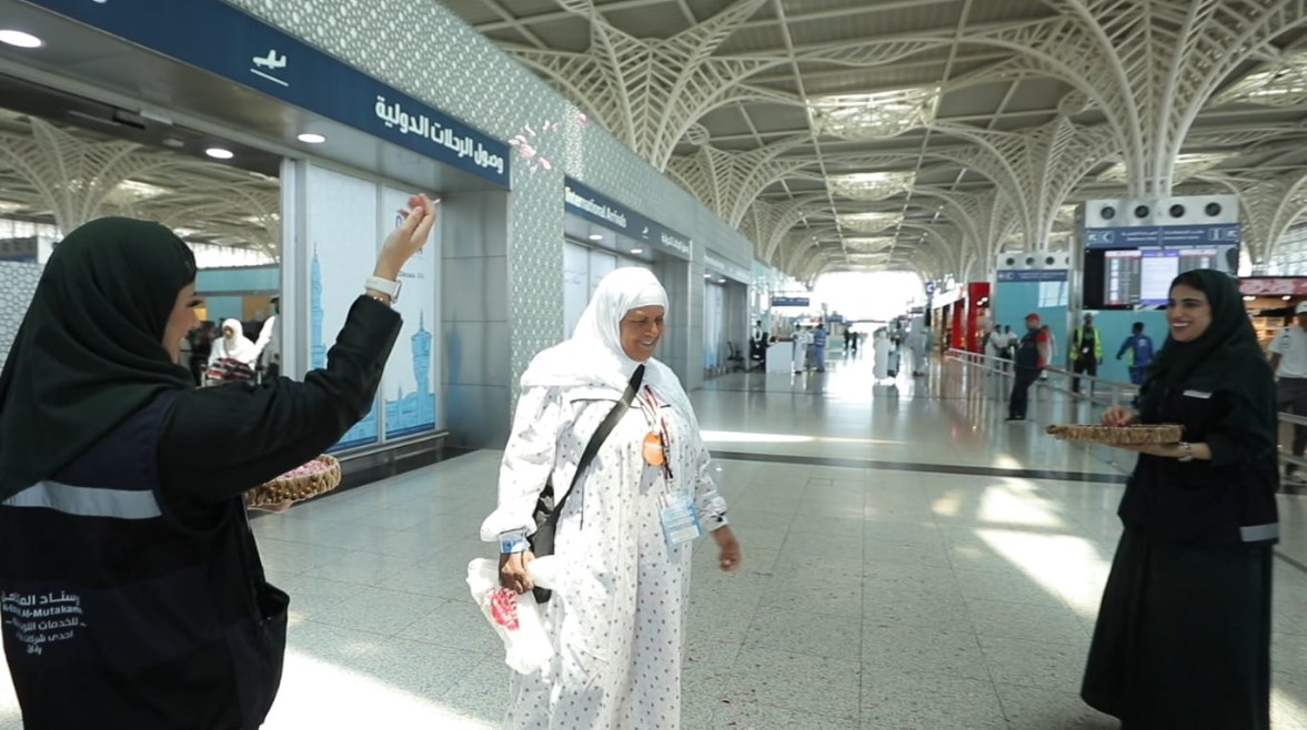 جانب من بعثة حج القرعة جانب من بعثة حج القرعة