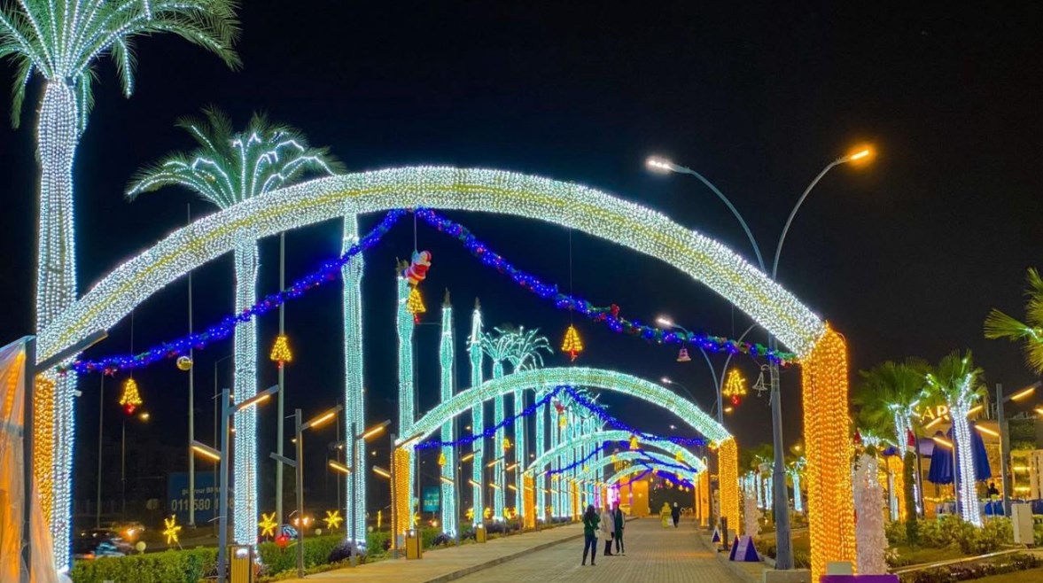 الممشى السياحي بالشيخ زايد الممشى السياحي بالشيخ زايد