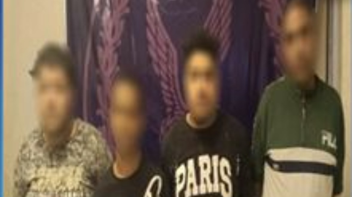 المتهمون بترويع مواطنين في القاهرة المتهمون بترويع مواطنين في القاهرة