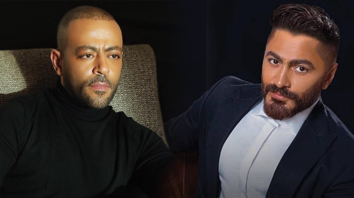 تامر حسني وتامر عاشور تامر حسني وتامر عاشور