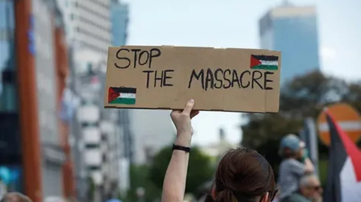 احتجاجات مغتربون إسرائيليون لدعم غزة احتجاجات مغتربون إسرائيليون لدعم غزة
