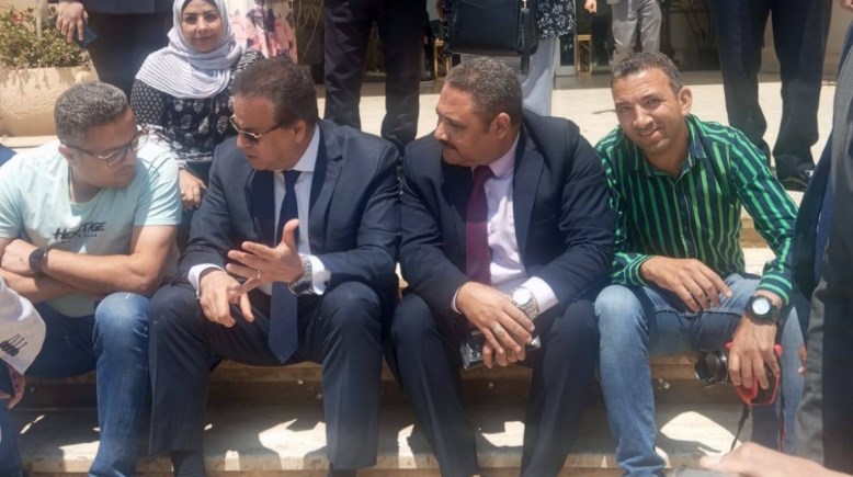 وزير الصحة في حوار مع الصحفيين 
