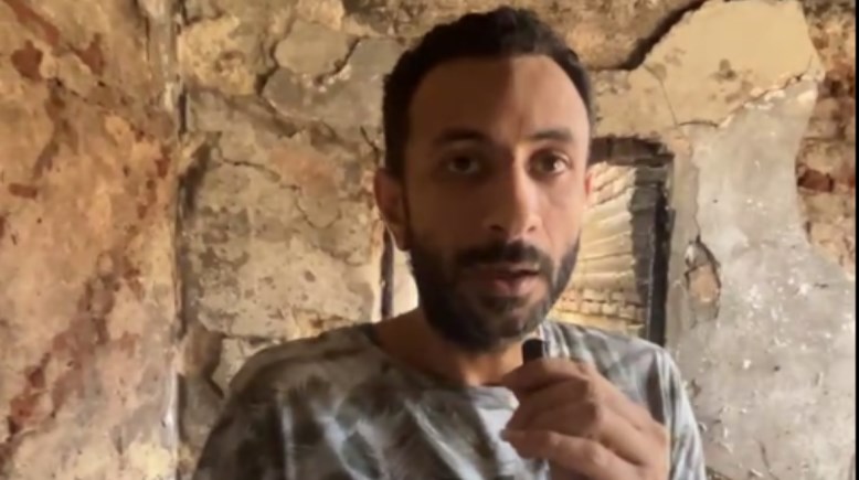 صاحب شقة محترقة بعقار الدرب الأحمر 