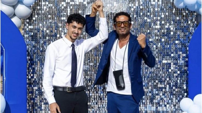 عمرو سعد ونجله رابي