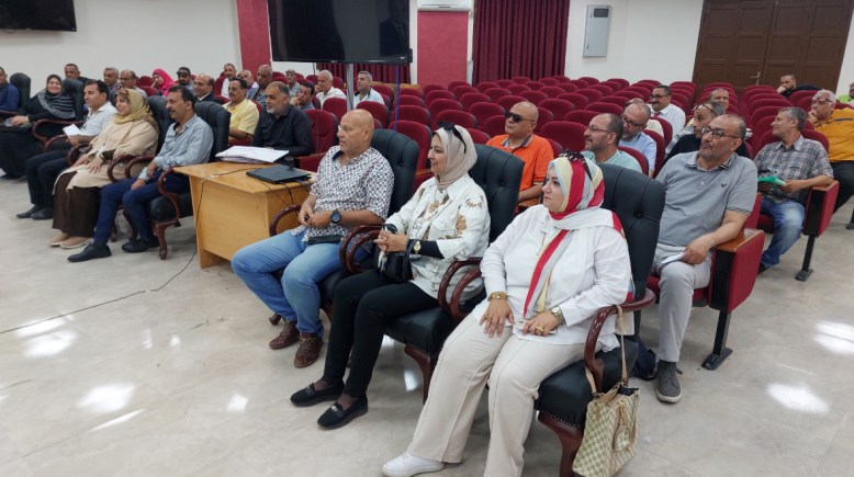 اجتماع بمديرية تعليم بورسعيد لبحث تأمين امتحانات الثانوية