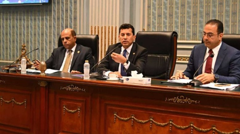 جانب من اجتماع لجنة الشباب والرياضة بمجلس النواب