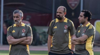 الجهاز الفني للأهلي 