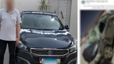 ضبط قائد سيارة تسبب في انقلاب مركبة لسيدة