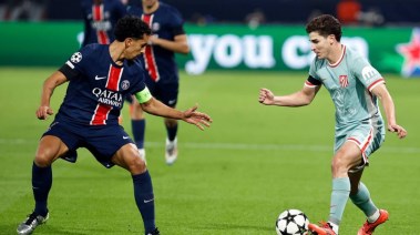  باريس سان جيرمان وأتلتيكو مدريد