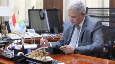 المهندس ممدوح رسلان، رئيس مجلس إدارة الشركة القابضة لمياه الشرب والصرف الصحي