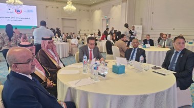 وزير الصحة خالد عبدالعفار خلال تدشين مشروع دعم مرضى القصور الكلوي من السودانيين المقيمين بمصر