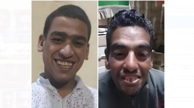 الشاب أحمد محروس والشاب عماد