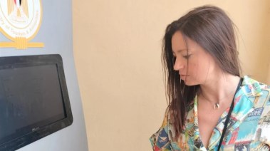 ماكينات الخدمة الذاتية لشراء تذاكر زيارة منطقة سقارة 