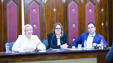 وزيرة البيئة ياسمين فؤاد في لجنة الطاقة بالبرلمان