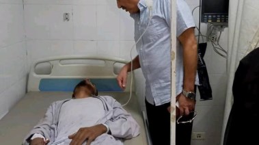 رئيس مدينة القصير يطمئن على مصابي حادث القصير