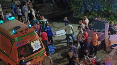 حريق هائل يلتهم مركز للأطفال حديثي الولادة بمدينة المنيا 