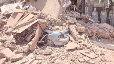 عقار شبرا مصر المنهار 