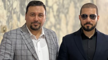 الداعية عبدالله رشدي برفقة محاميه