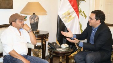 محمد هنيدي ووزير الثقافة