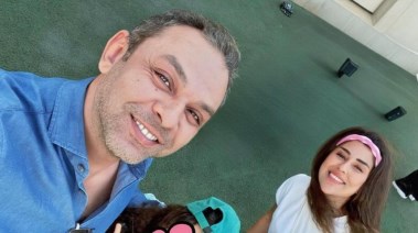 أيتن عامر وطليقها محمد عز العرب