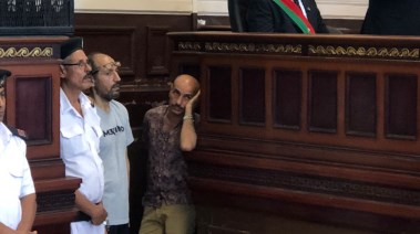 سفاح الإسكندرية اثناء المحاكمة