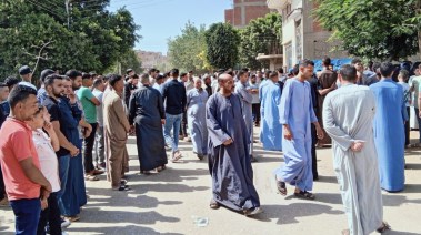 جانب من الجنازة 